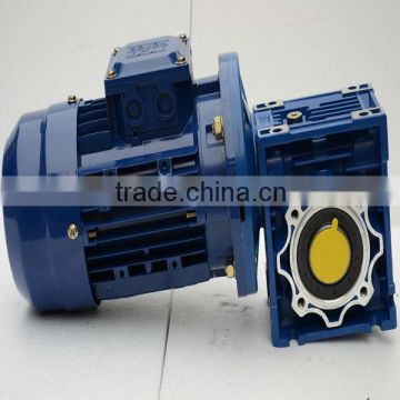 Electric Worm motor with RV gearbox Aluminum housing