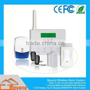 868MHz Wireless Home Security Gsm Alarm System
