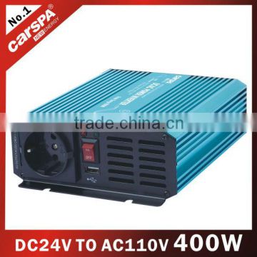 24Vdc to 110Vac 400w pure sine wave power inverter
