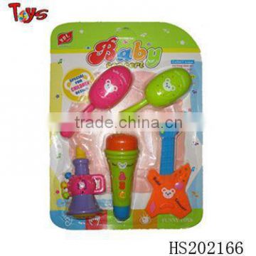 small colorful baby rattle toys