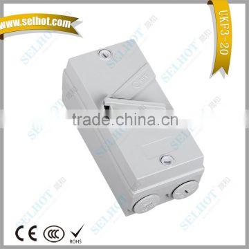 Factory Direct Sale UKF3-20 Weather protected Surface Switch