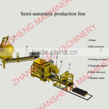 new fully automatic clay making machine for equipment production of paving stone