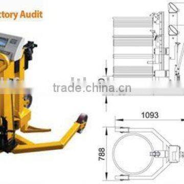 Hydraulic Drum Truck with Scale DG250S