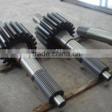 High Quality Carbon Steel Spur Gear Shaft