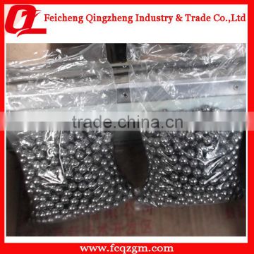 high precision 3/8 carbon steel ball with 9.525 mm diameter