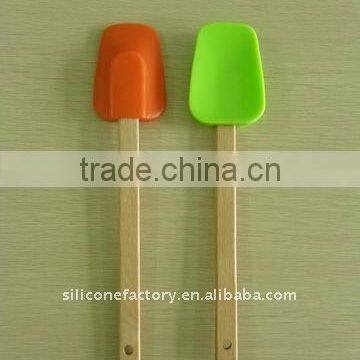 FDA LFGB top quality 100% personalized silicon spatula