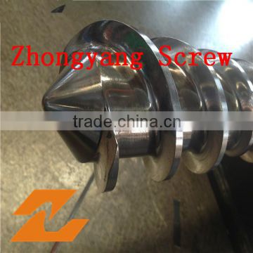 38CrMoAlA nitrided screw and barrel for rubber machine