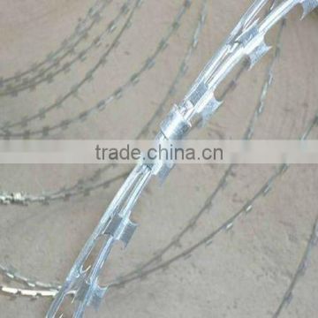 Stainless Steel Concertina Razor Barbed Wire Fence Mesh