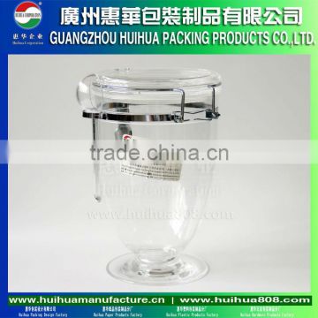 Food grade plastic airtight canister champion cup