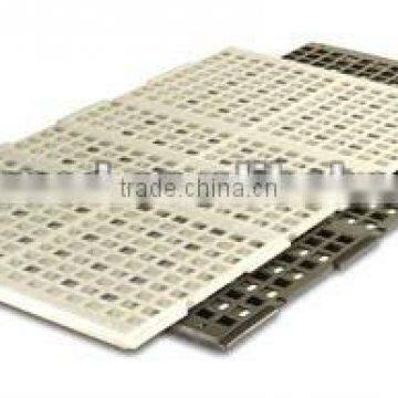 White color Poultry's plastic slat floor