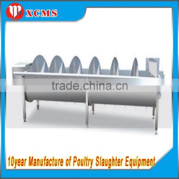 Sale full 304 stainless steel fresh chicken feet or paw pre-cooling machine or equipment