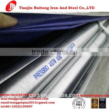 ASTM A53 Gr.B galvanized steel pipe for scaffold construction