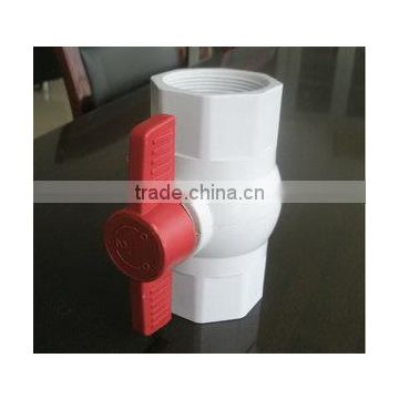 PVC ball valve MADE IN CHINA AND BEST SELLING