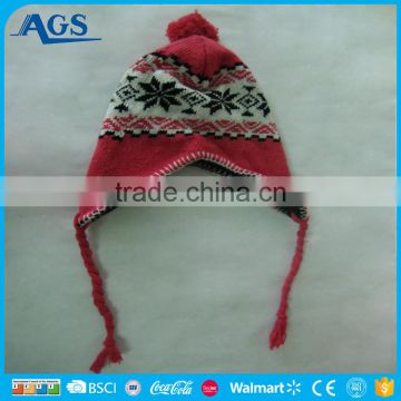 Lovely Pink classic design wholesale beanies for winter