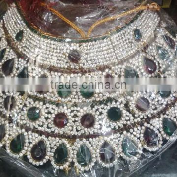 Fancy Diamond Stone Necklace Sets