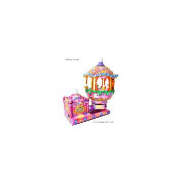Beauty Castle,a new designed kiddy rides, with up and down movement and rotating at the same time