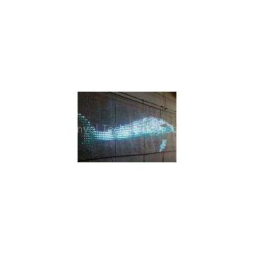 Transparent 5050 SMD LED Display Curtain /  P30MM LED Full Color Display