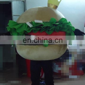 costume hamburger double hamburger mascot costume