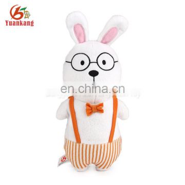 ICTI factory stuffed doll plush rabbit toy