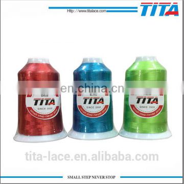 100% 120D/2 polyester tbr embroidery thread for machine
