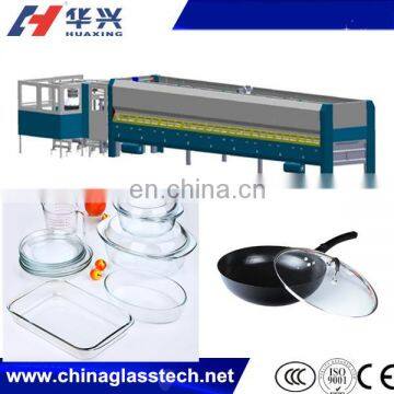 Continuous Glass Pot Cover/Glass Plate Tempering Production Line