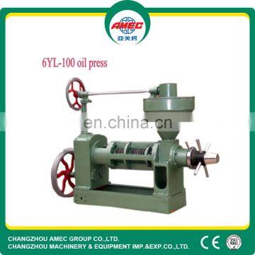 6YL-100 screw oil press machine/ Peanut, Soybean, seed oil press machine/cooking oil making machine sunflower