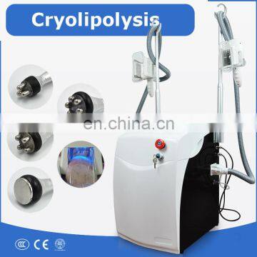 Portable cryolipolysis machine & cavitation machine & rf machine 3 in 1 for body slimming