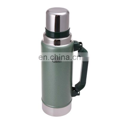 portable metal double wall stainless steel hiking vintage insulated products tea sample beer Vacuum Flasks tumbler cups in bulk