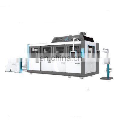 Plastic cup automatic hydraulic thermoforming machine