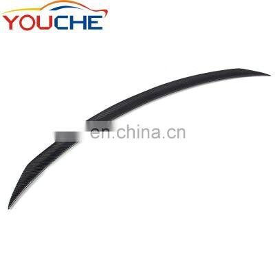 C118 CLA63 style carbon fiber rear trunk boot spoiler for Mercedes CLA class W118 2019+