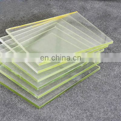 30mm 6mm 12mm 2mmpb 99.994% Anti radiation glasses x-ray shielding protective Good softness lead glass for ct scan room
