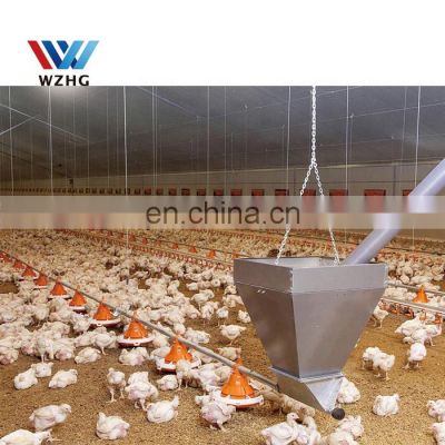 Tanzania lowes automatic control floor feeding business start poultry chicken farming poultry farm design