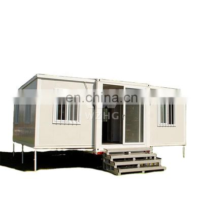 Low price flat pack ready to ship prefab certificated wind-proof similar 40 ft expandable modular shipping container house