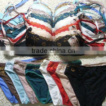 0.9USD High Quality Competive Price bra and knickers set