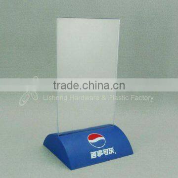 Menu Holder PS Material