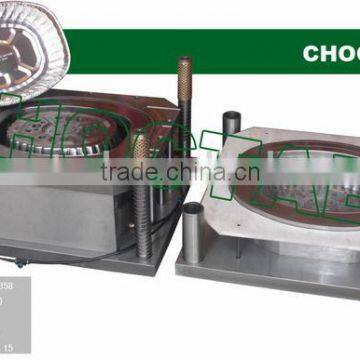 Aluminium foil turkey pan mould