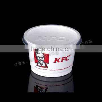 disposable pp plastic KFC round soup cup