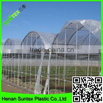 multi-span greenhouse cover plastic blow molding greenhouse film with UV protection