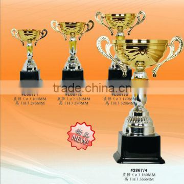 High Quality! EUROPE Design Metal Trophy Cup Trophies and Awards Sport Trophies Blace Plastic Trophy Base 2867