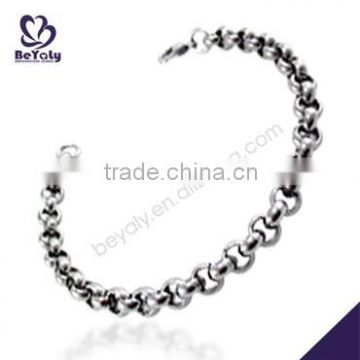 China Manufacturer 2015 latest stainless steel skull bracelet