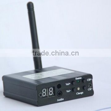 Portable Wireless Audio Transmitter And Receivers
