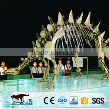 OA-DS-62S4 Metallic Life Size Dinosaur Skeleton