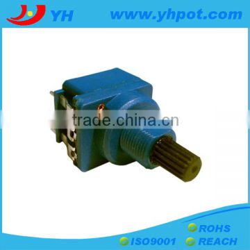 jiangsu 17mm high power rotary 5k dimmer potentiometer with switch