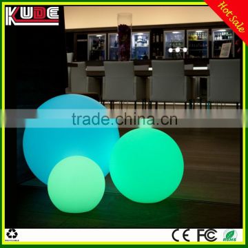 Multi color changing night light LED ball/LED mood light ball with IP68 waterproof