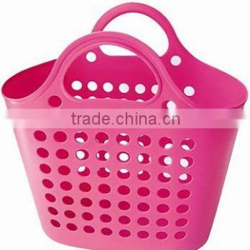 flexible plastic laundry basket