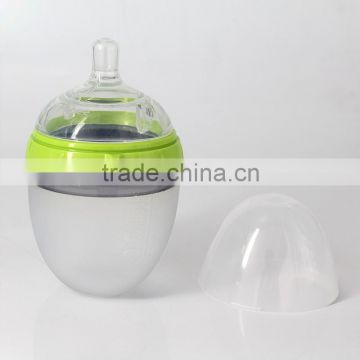 best selling 2016 new products 150ml silicone baby milk bottle