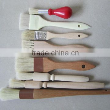 Pastry brush with plastic handle