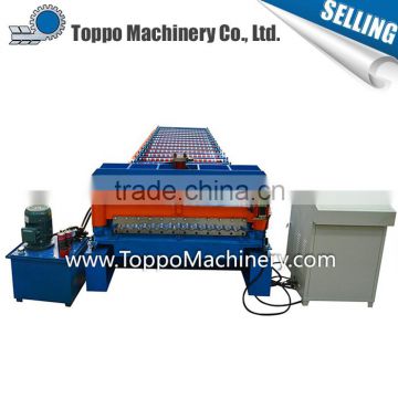 China manufacturer construction new design roof tile metal forming machine