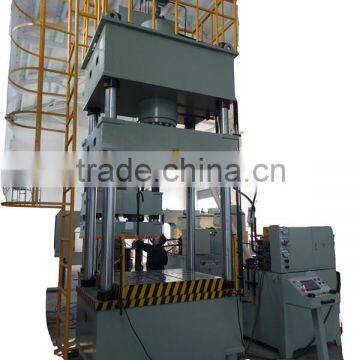 "ERMACO" brand Hydraulic System Four-Column 600 tons Deep Drawing Press Machine for Steel Bottle
