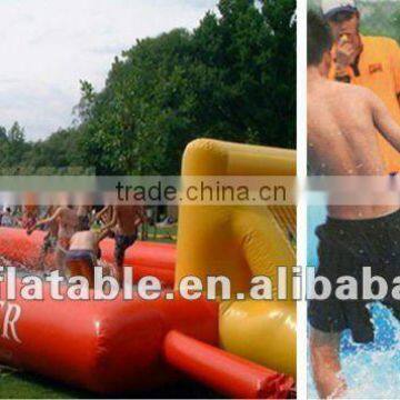 inflatable soap soccer field